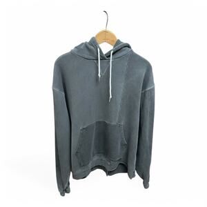 John Elliott Faded Gray Reconstructed Vintage Hoodie Size 3 / L